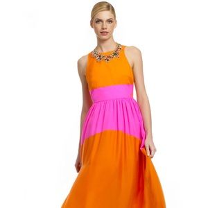 Tibi Chatterbox Color blocked Maxi